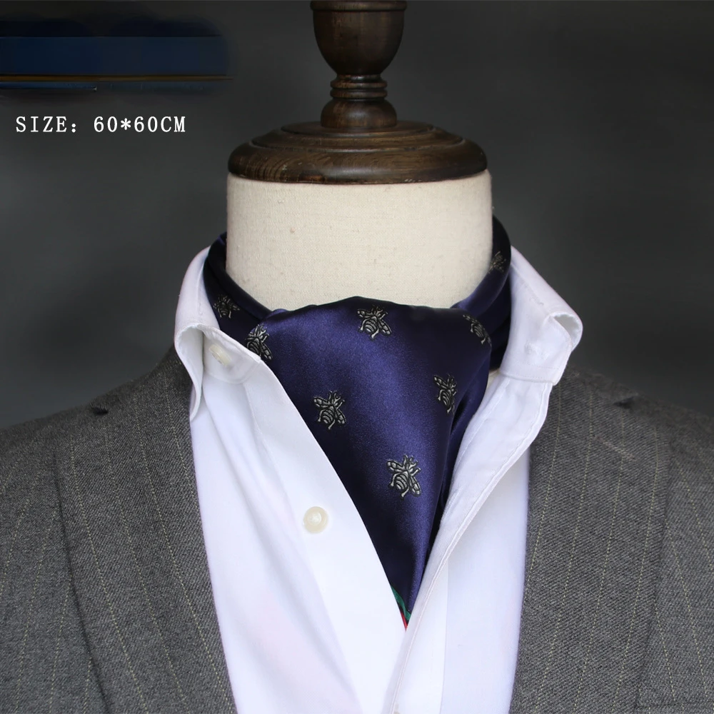 Bandana Cotton - İngiliz erkek ipek eşarp küçük kare