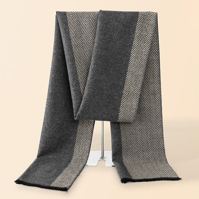 Muffler Men Wool - Lüks Kışlık Erkek Atkısı Şal Sıcak