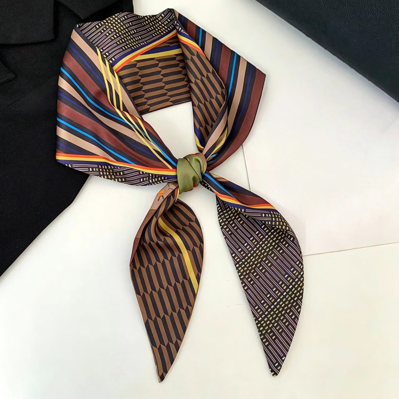 Lüks Baskılı Uzun Saç Kurdeles - Face Scarf Mask incelemesi ve fiyatı