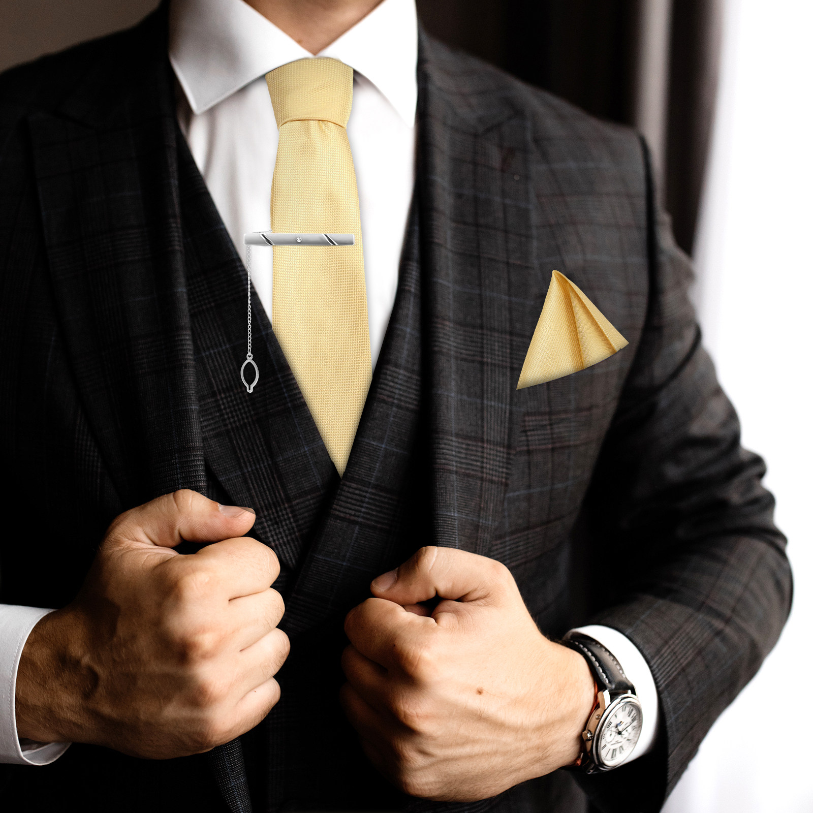 5 Parça Kravat Seti: Kravat, C - Pocket Square Set incelemesi ve fiyatı