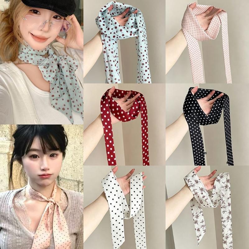 Puantiyeli Çiçek Desenli İpek  - Face Scarf Mask incelemesi ve fiyatı