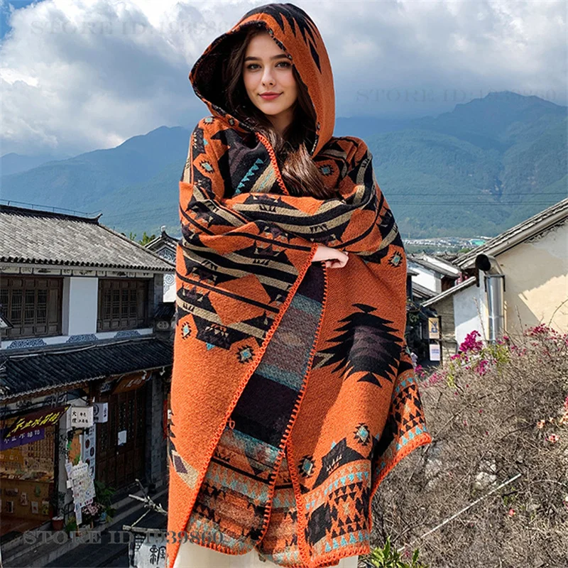 Kapüşonlu Sıcak Tutma Eşarp Şa - Woven Scarf Blanket incelemesi ve fiyatı