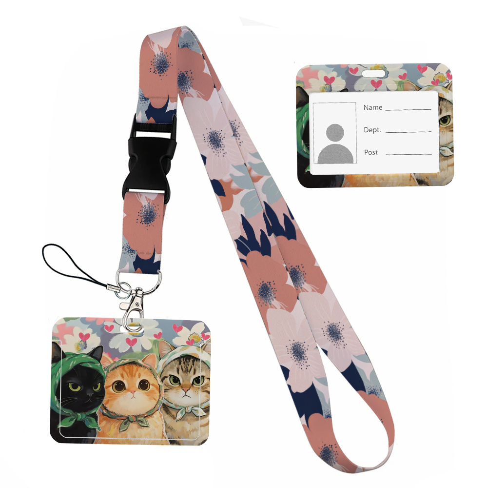 Çiçeklerin içindeki küçük hayv - Lanyard Badge Holder incelemesi ve fiyatı