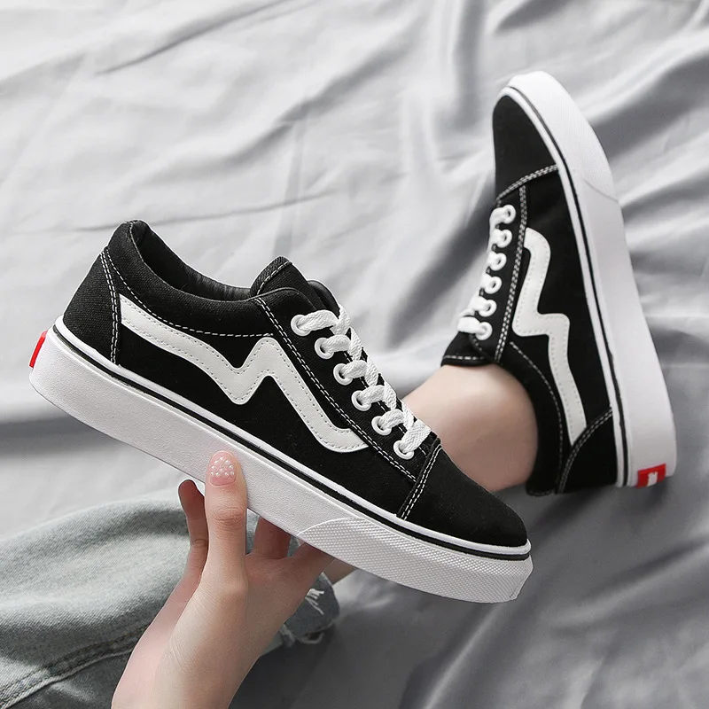 2025 İlkbahar Yeni Kanvas Ayak - Vans Shoes Old Skool incelemesi ve fiyatı